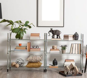 قفسه کتاب شیک و جدید