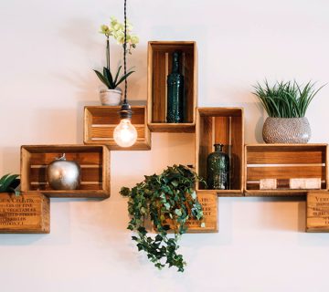 کتابخانه فانتزی چوبی