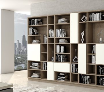 کمد کتاب ساده