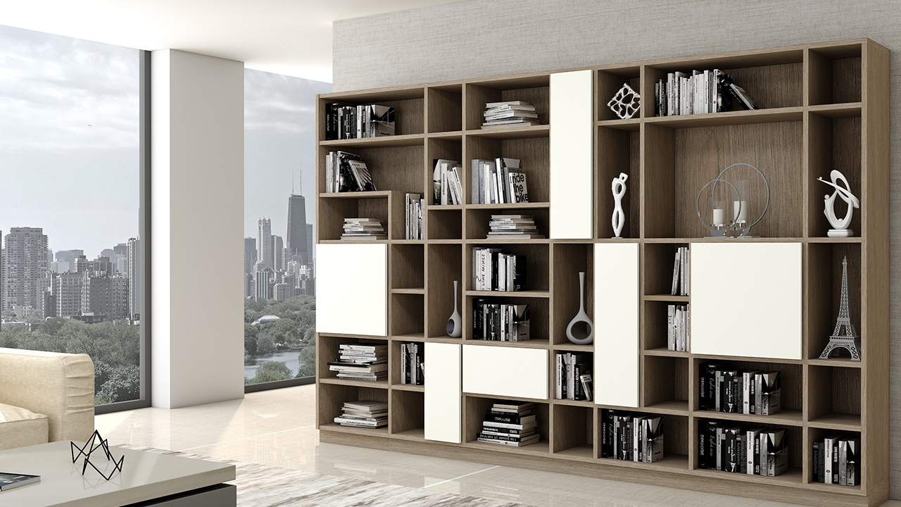 کمد کتاب ساده