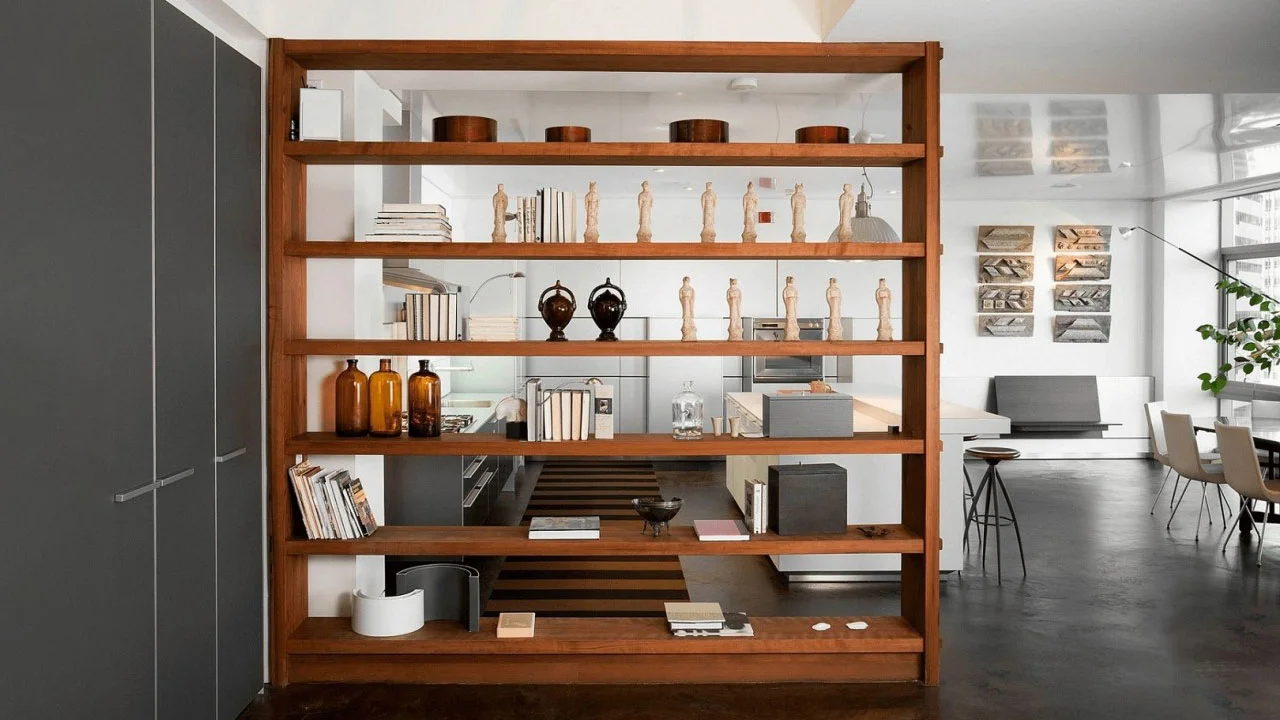 خرید-کتابخانه-خانگی-چوبی