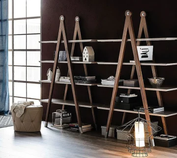 قفسه-کتابخانه-مدرن