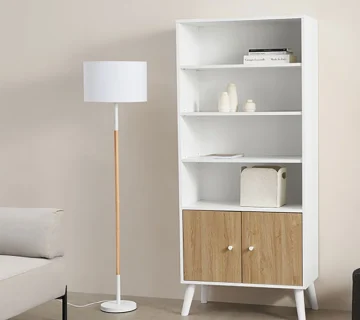 کتابخانه-ساده-سفید