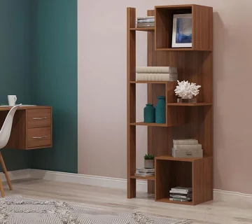 کتابخانه-ساده-و-شیک