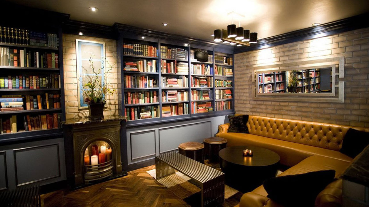 نورپردازی کتابخانه