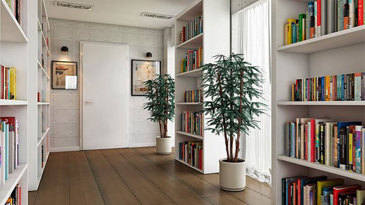 خرید کتابخانه خانگی ایستاده