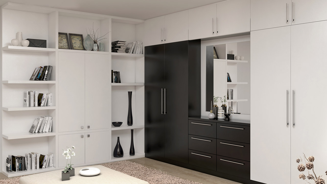 کمد کتابخانه شیک