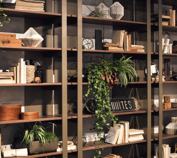 قفسه کتاب فلزی