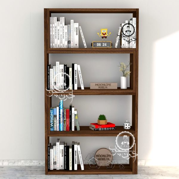 کتابخانه متحرک مدل رهام اُدون چوب