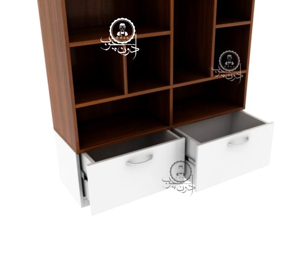 کتابخانه کشودار مدل آناهیتا اُدون چوب