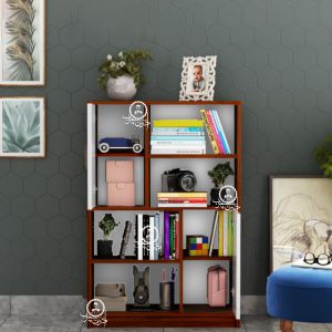کمد کتاب مدل نگار اُدون چوب