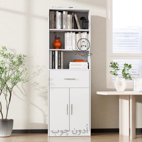 کتابخانه مدل مهنام اُدون چوب