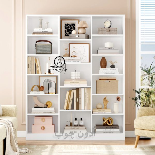 کتابخانه مدل کیوان اُدون چوب