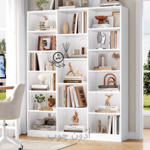 کتابخانه مدل کیوان اُدون چوب