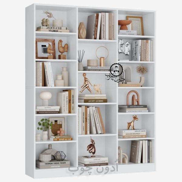 کتابخانه مدل کیوان اُدون چوب